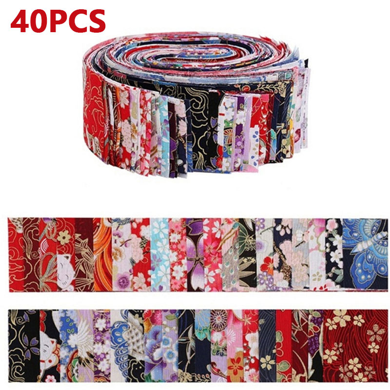 Is Sewing A Textile Craft - 40Pcs/Set DIY Handmade Cloth Cotton Wrapping