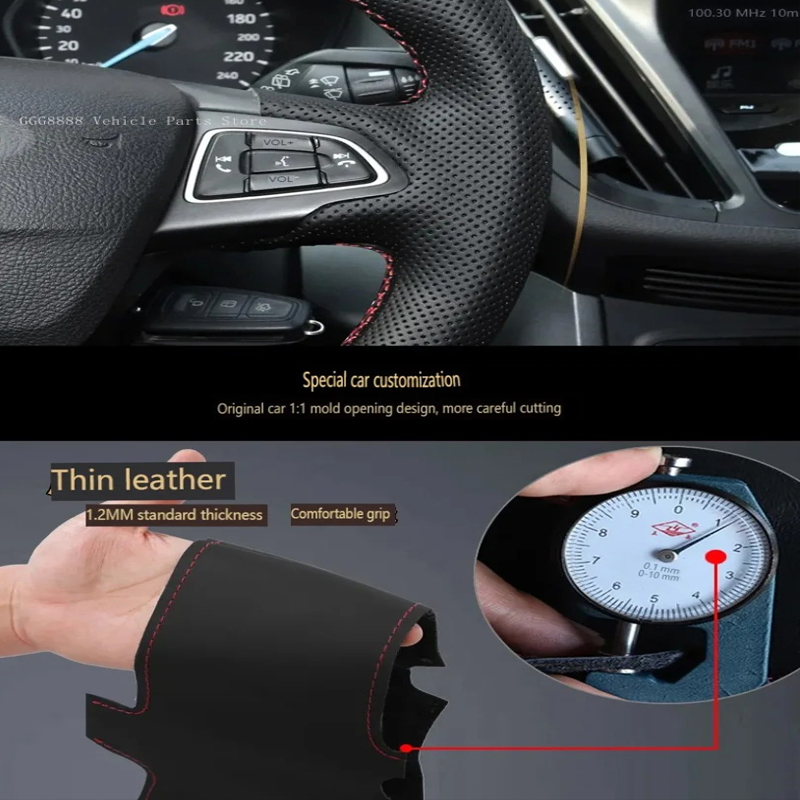 Hand Stitched Steering Wheel C - Sewing Gt ulasan dan harga