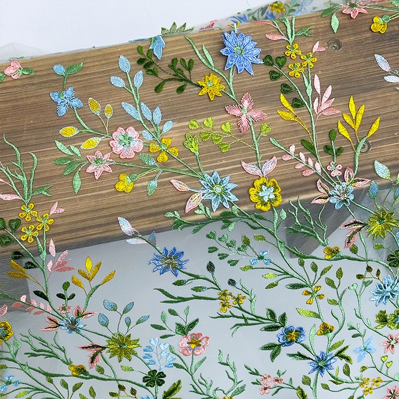 90x130cm Floral Vine Embroider - Is Sewing A Textile Craft ulasan dan harga