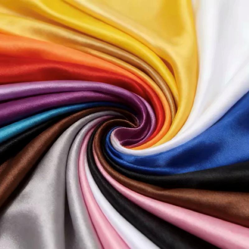 Multi-Color Soft Satin Fabric  - Is Sewing A Textile Craft ulasan dan harga