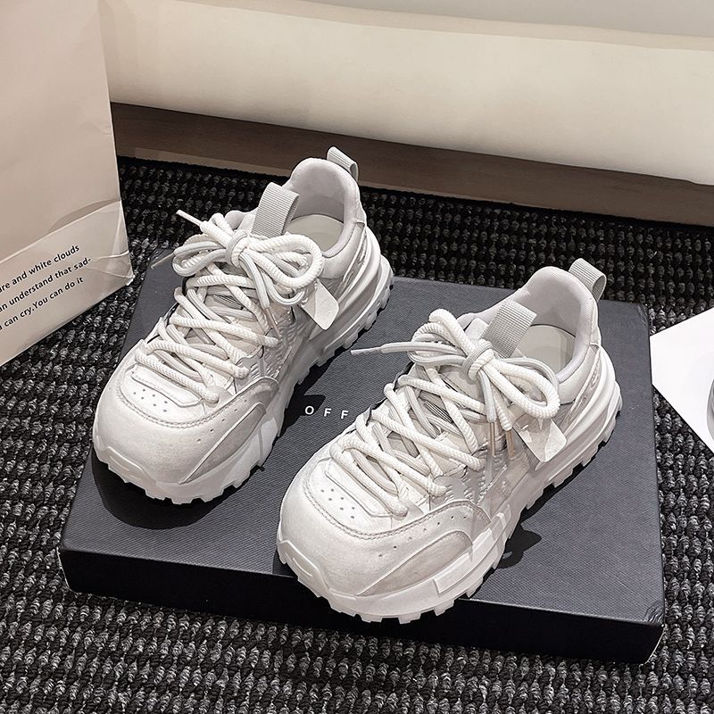 Autumn Vintage Chunky Sneakers - Sewing Latex ulasan dan harga