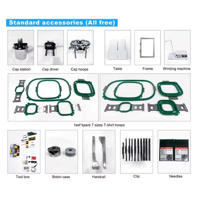 Computerized 9-Needle 1200RPM  - Sewing Machine In Textile ulasan dan harga