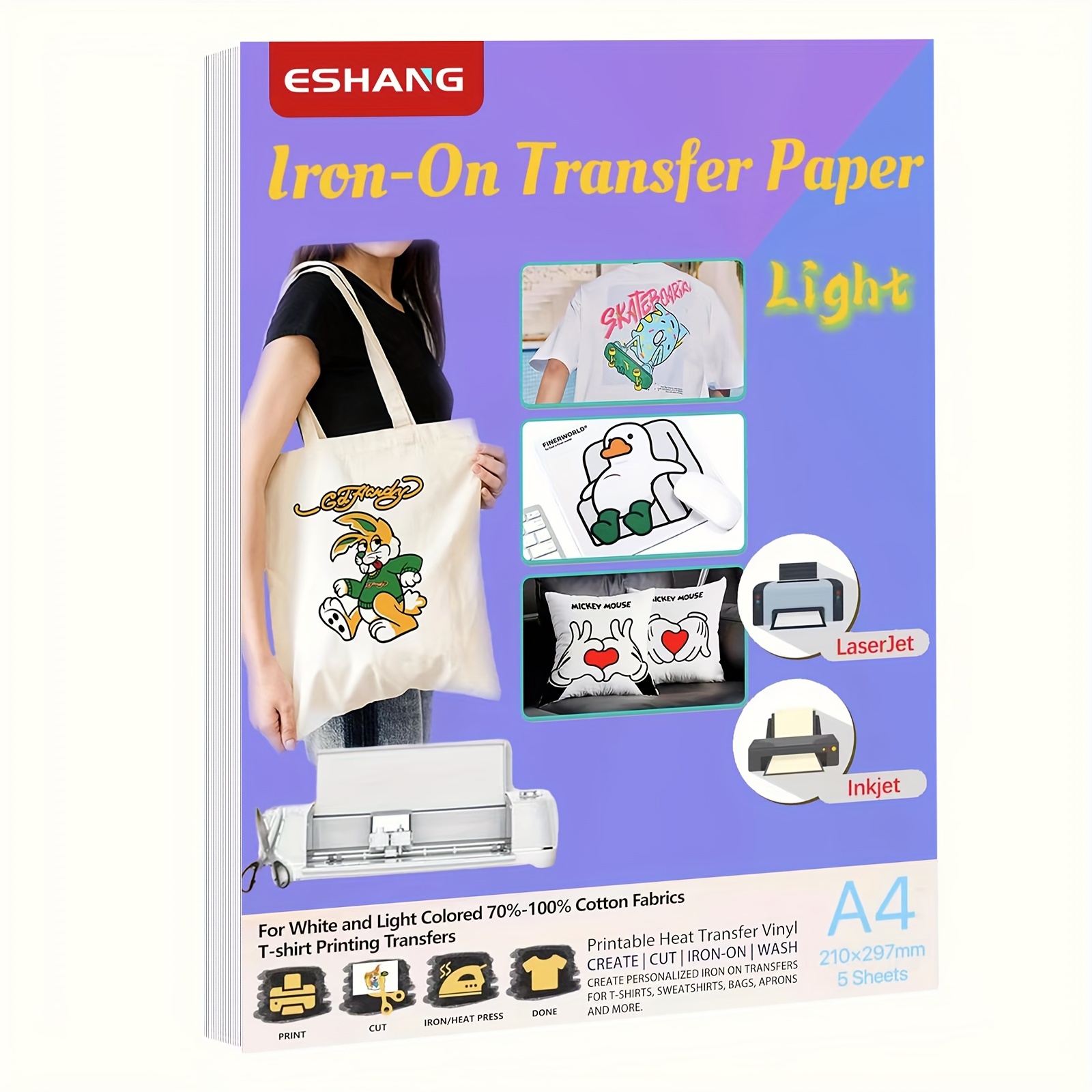 A4 Size Heat Transfer Paper Fo - Fabric Softener Sheet ulasan dan harga