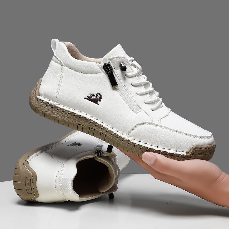 Women's Sneakers Handmade Leat - Sewing Latex ulasan dan harga